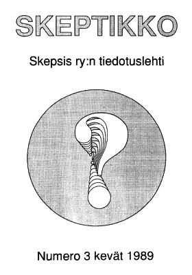 Skeptikko 2/1989 kansi