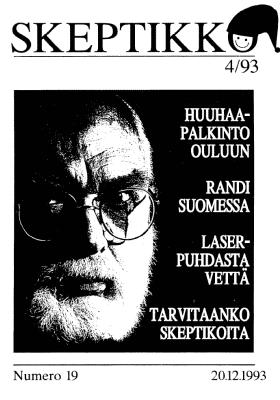 Skeptikko 4/1993 kansi